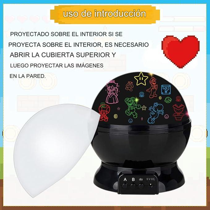 Luz Mágica Navidad Proyector USB